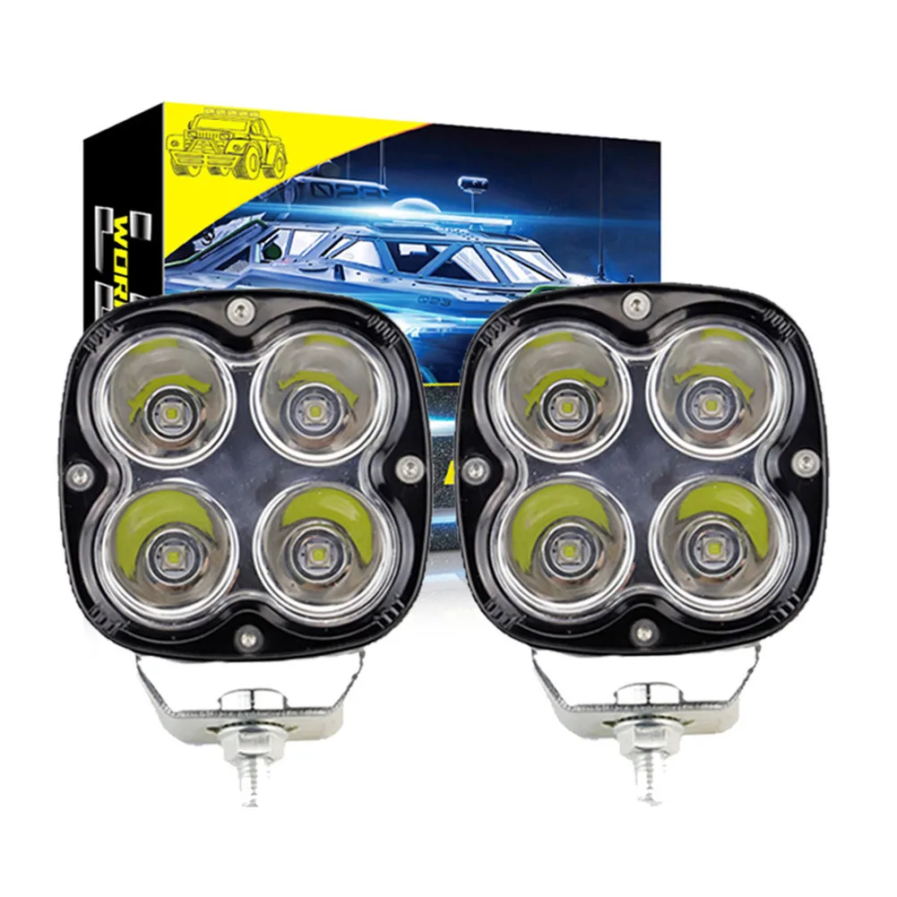

Fog LED Offroad Work Light Truck White 2pcs Set 3 Inch Bar Driving SUV