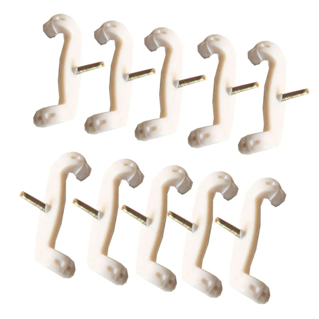 

Practical 10Pcs 4/4 Violin Shoulder Rest Feet String Instrument Accessory