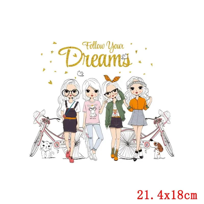 Термонаклейки с принтом сделай сам для девочек | Дом и сад