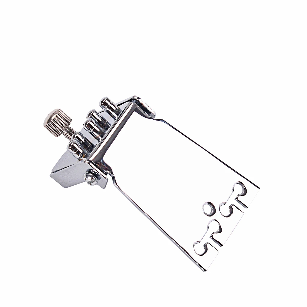 

Chrome 5-String Banjo Tailpiece for Guitar Replacement Accessory