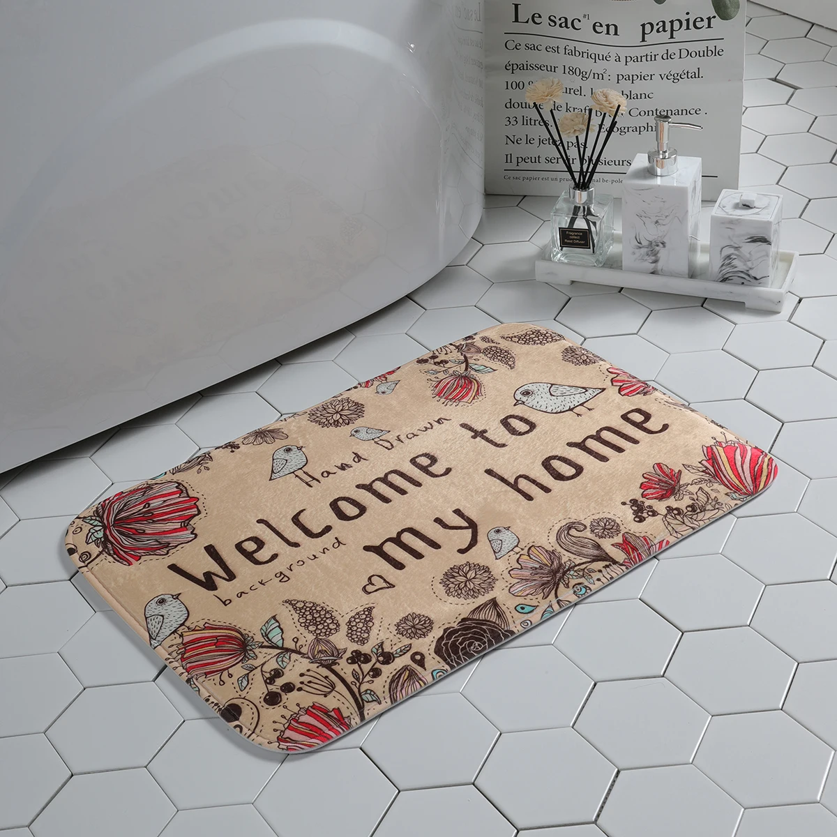 Фланелевый ковер для столовой мягкий напольный коврик гостиной ванной комнаты