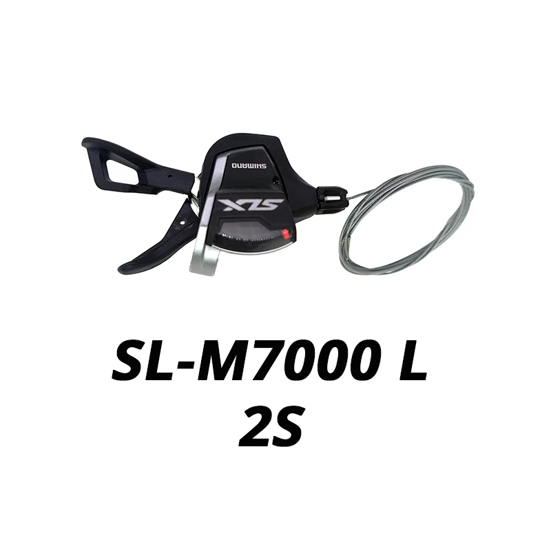 Передний переключатель передач SHIMANO DEORE SLX M7000 11s Group 2*11s SL правый и левый рычаг