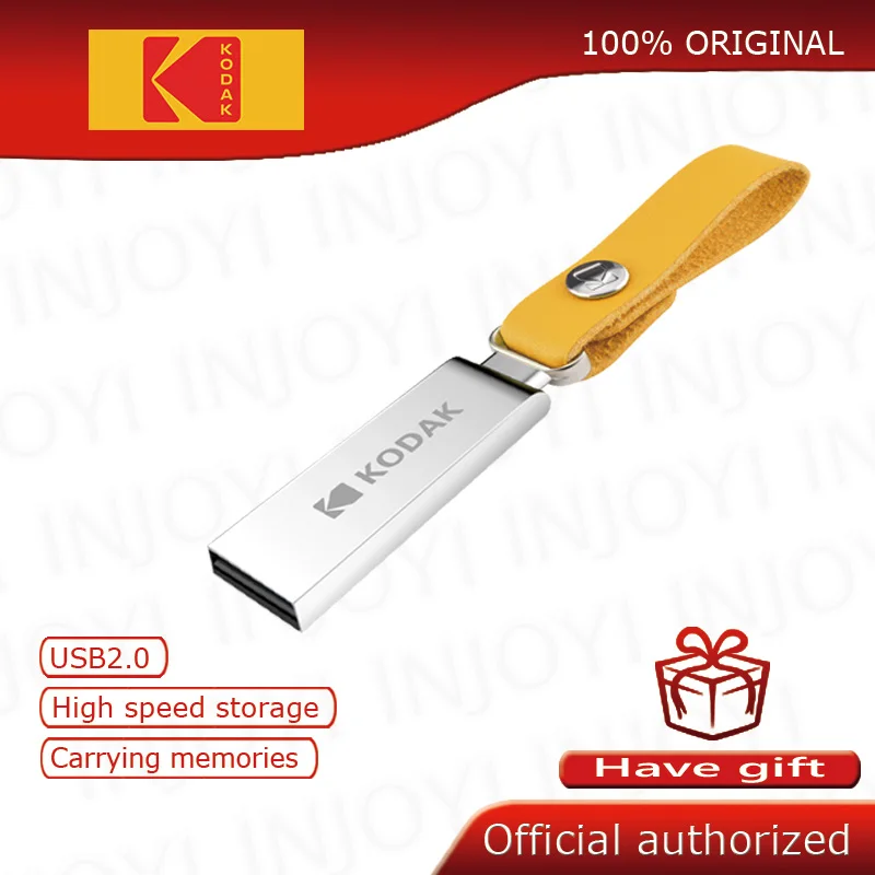 Оригинальная Флешка Kodak K123 USB 3 1 металлический флеш накопитель 16 ГБ 32 64 Гб 128 флешка