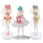 Фигурка аниме Rem Ram, купальная одежда, свадебное платье, фигурка, игрушки, экшн-Фигурка Re:Life In A Different World From Zero из ПВХ