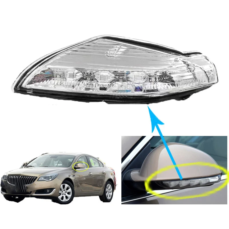 

Car LED Rearview Mirror Turn Light Indicator Lamp Side Mirror Light Turn Signal Light for Buick Lacrosse 2009-2015