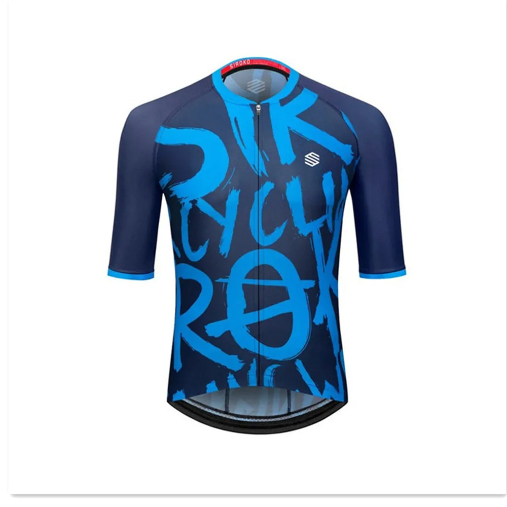 

New Arrival Hot Sale Siroko Outdoor Short Sleeve Colorful Cycling Jersey Male Top Quality Racing Bike Clothes Mtb Bicycle Wear