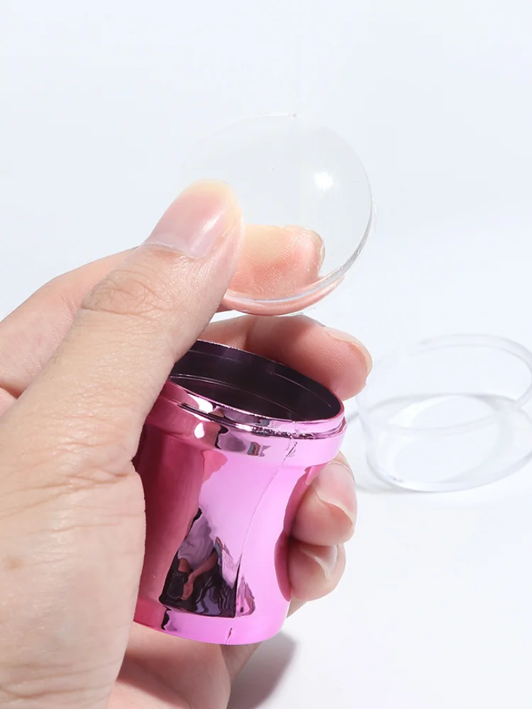 

3pcs Clear Silicone Nail Stamper Scraper Set Jelly Nail Art Stamp Polish Print Transfer For Stamping Plate Template Tools