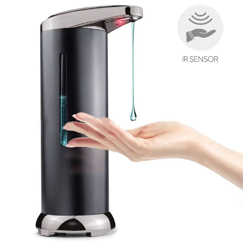 

Automatic Soap & Hand Sanitizer Waterproof Stainless Steel Dispenser 449C