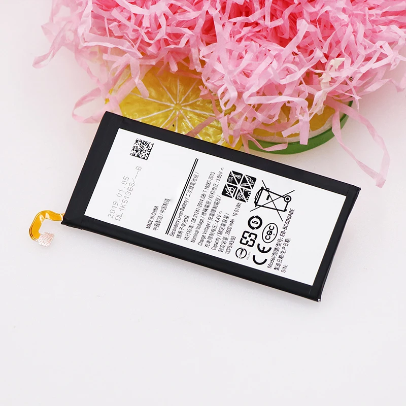 Replacement Battery For Samsung Galaxy C5 SM-C5000 2600mAh Mobile Phone Rechargeable Backup Batteria EB-BC500ABE | Мобильные