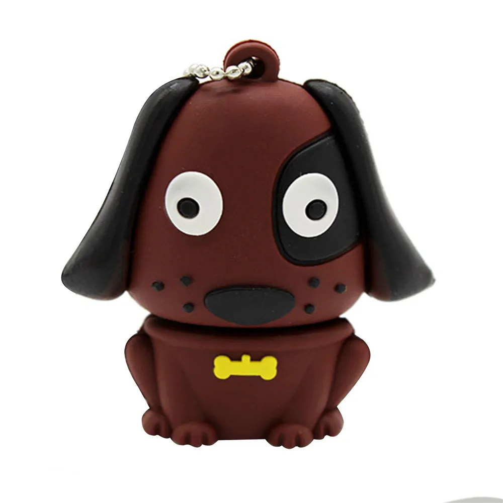 Флеш накопитель usb TEXT ME в виде мультяшной собаки 128 ГБ 2 0 дюйма 4 8 16 32 64 ГБ|USB