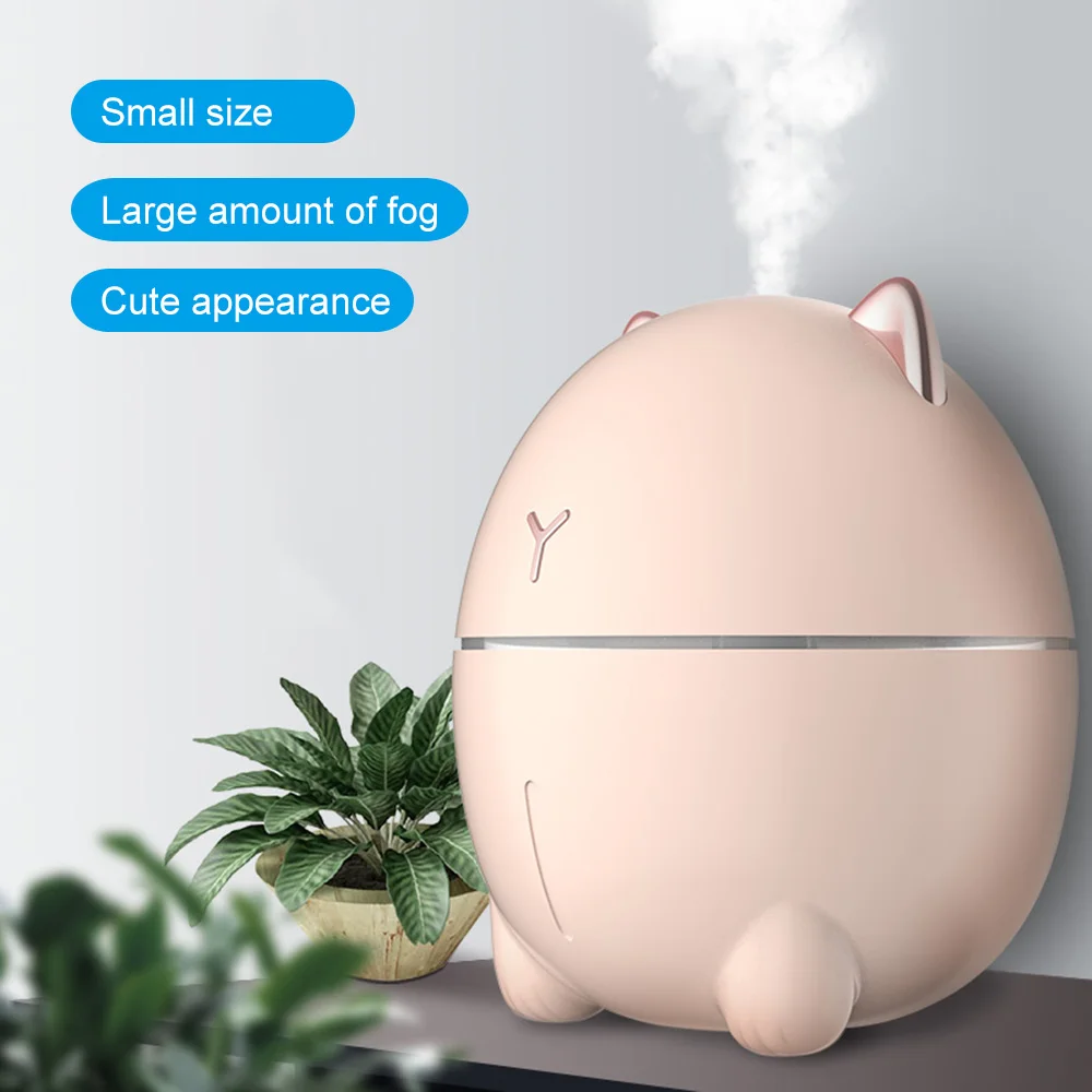 

Portable 200ml Humidifier USB Ultrasonic D-azzle Cup Aroma Diffuser Cool Mist Maker Air Humidifier Purifier with nightLight lamp