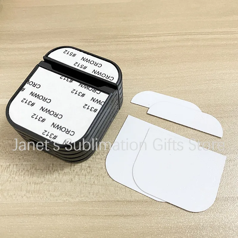 10 шт. DIY сублимационный чехол для Airpods Blank 2D Hard Cover + Pro Чехол беспроводных