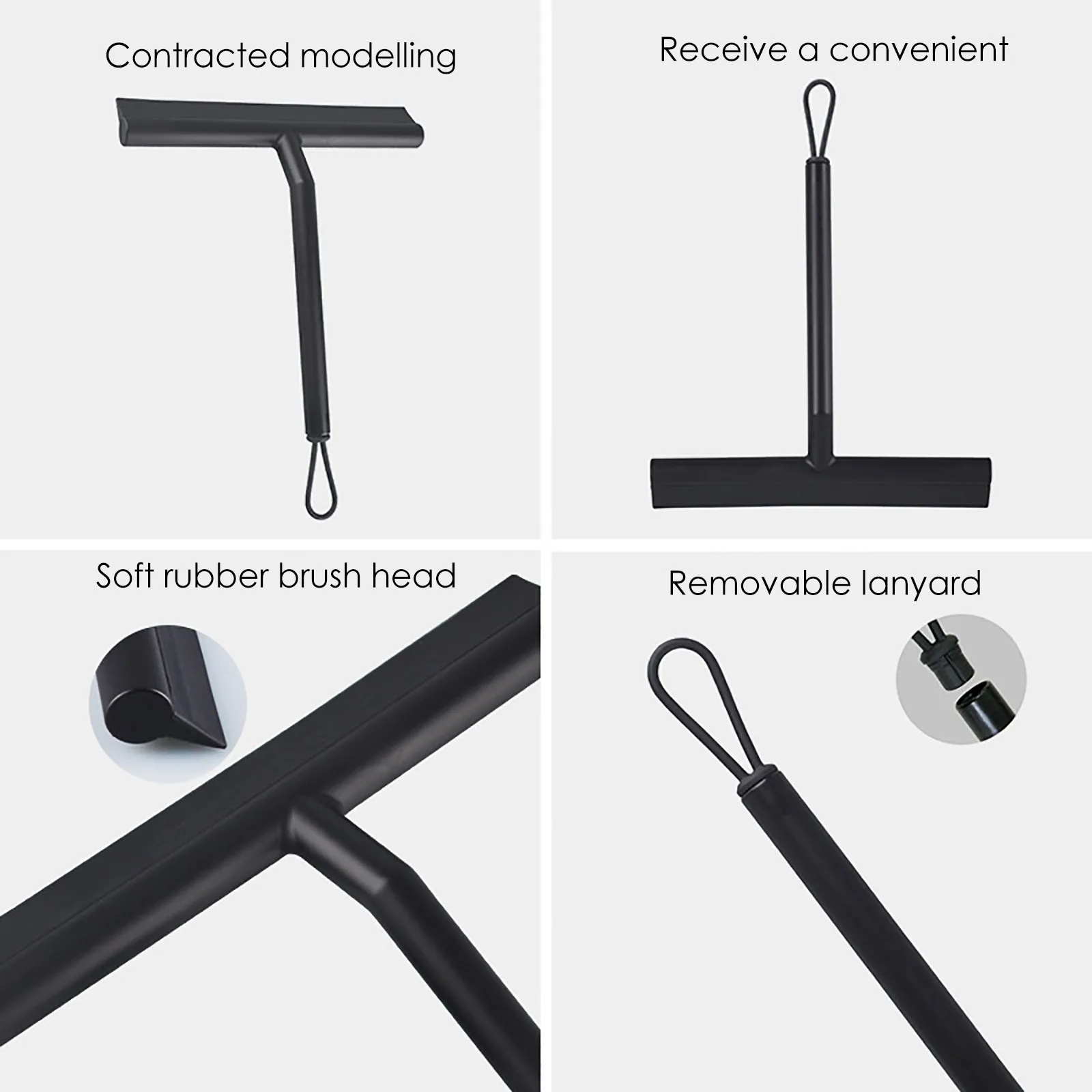 1 шт. силиконовый скребок для очистки стекла | Дом и сад