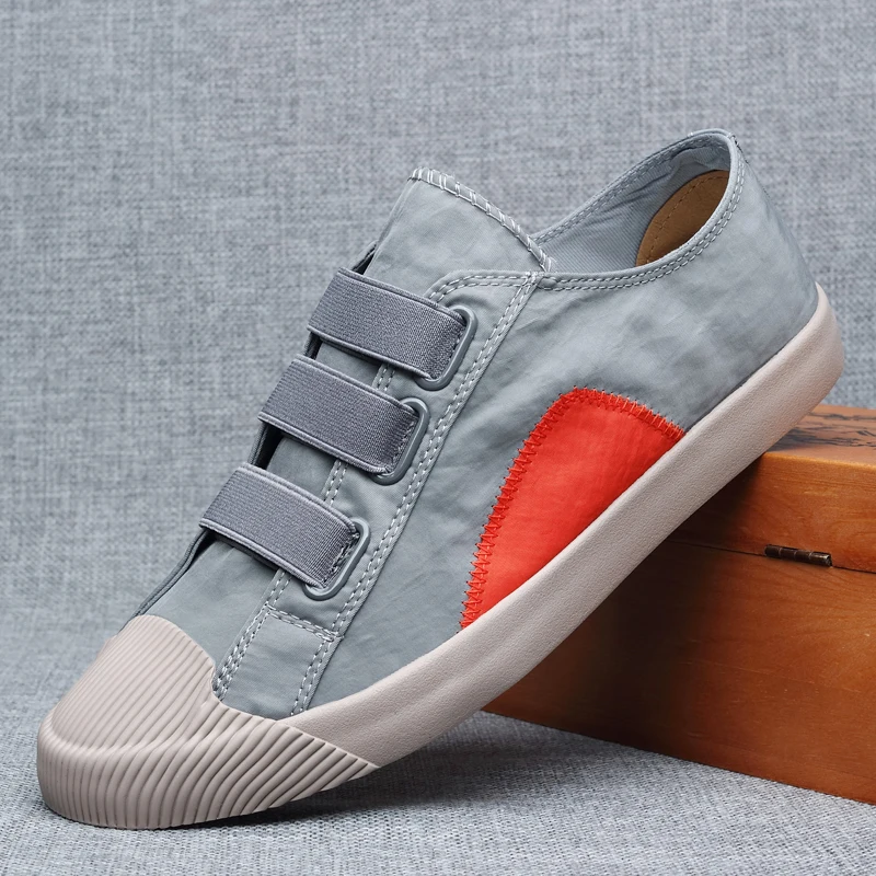 tênis sapatos masculinos vulcanizados sapatos de lona A32-04