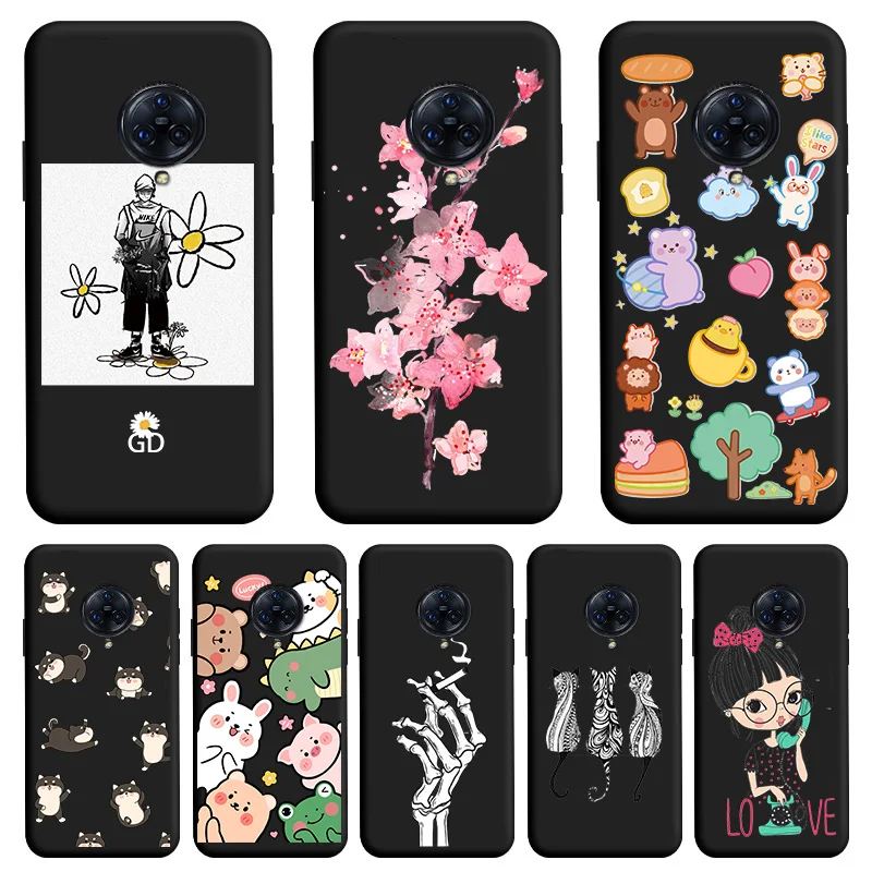 

Black Soft TPU Shell For VIVO NEX3 Case Silicone Matte Knock Personality Fashion Trend Fundas For VIVO NEX3 Phone Case Cover