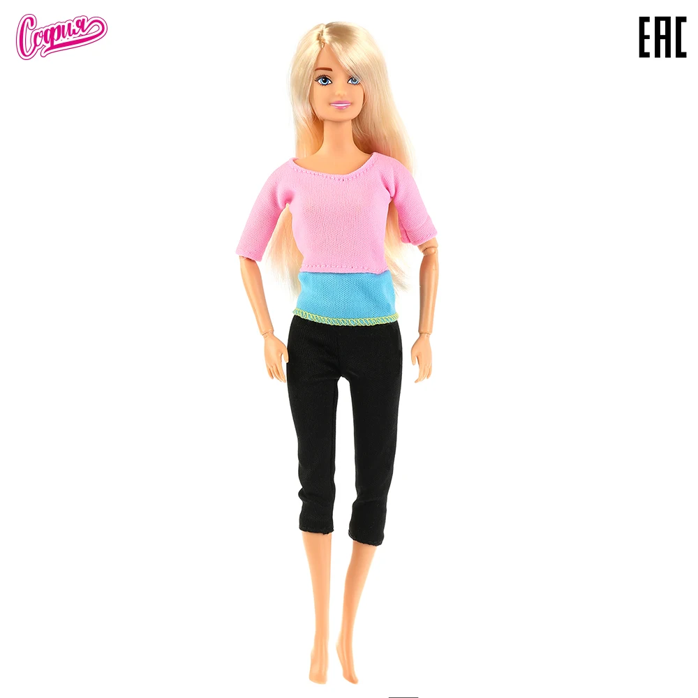 Кукла 29см София занятия йогой руки и ноги шарнирные (сгибаются) 284082|Куклы| |