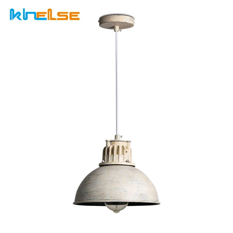 Винтажные подвесные светильники для кухни столовой шнур половинный шар бар паб