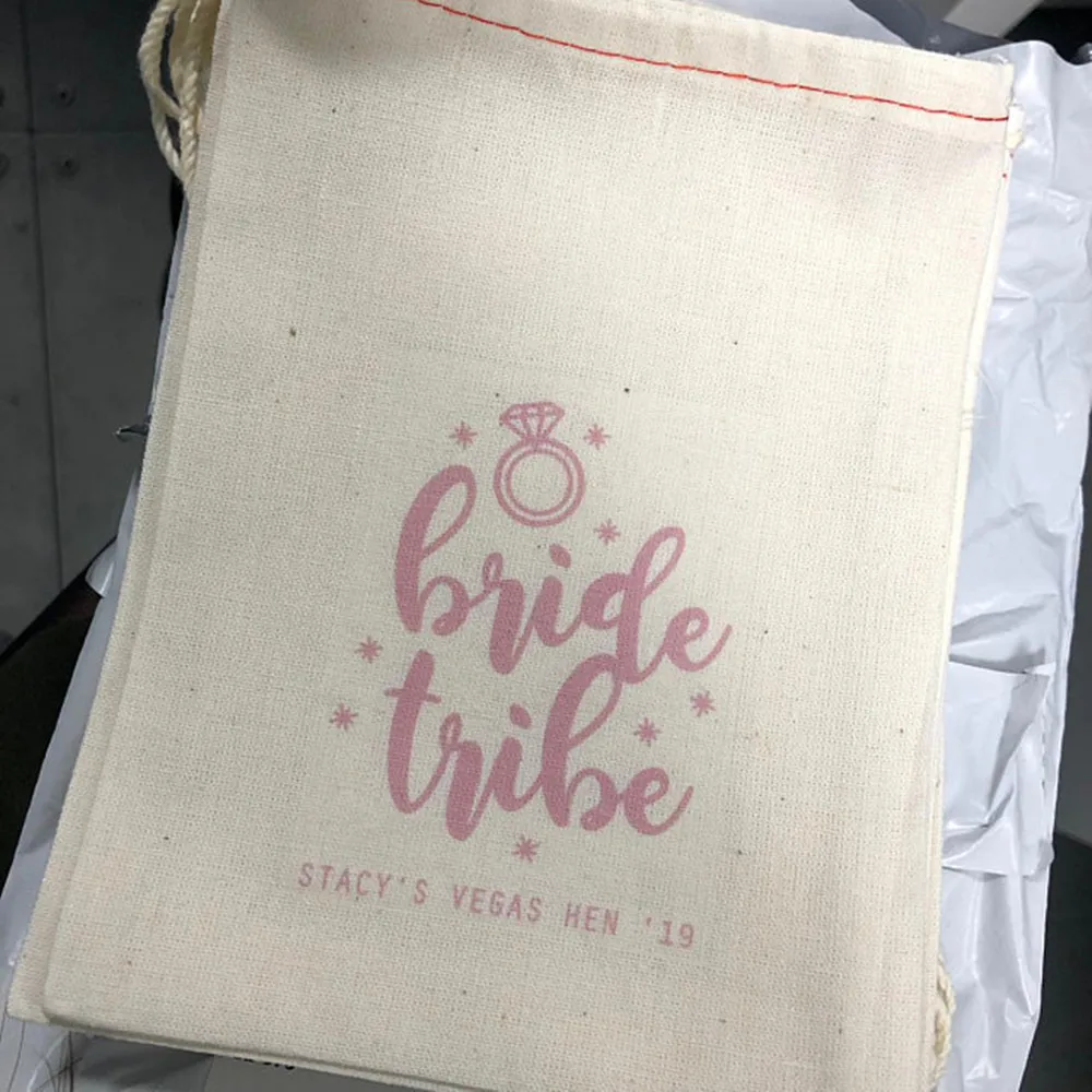 Свадебные украшения на заказ подарочный пакет для подружки невесты 10 шт.