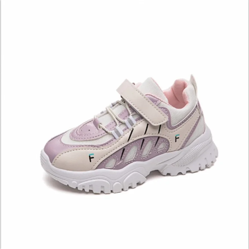 

New Spring Autumn Boys Girls Sports Shoes Fashion Brand Casual Breathable Outdoor Kids Sneakers Children Running Shoes