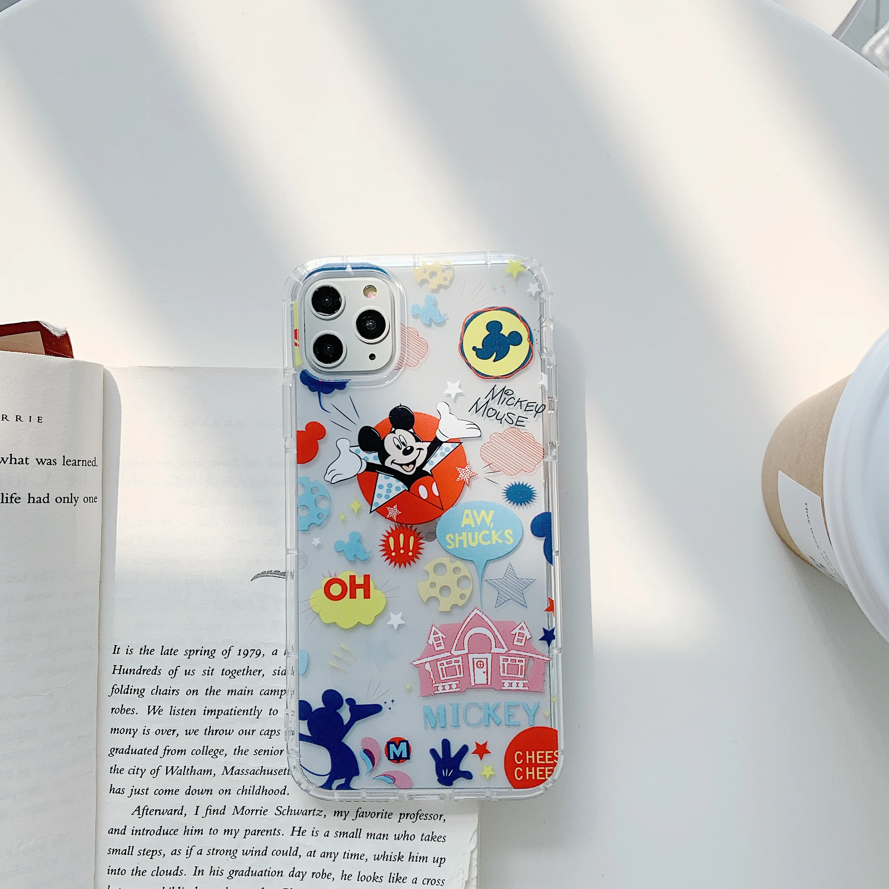 Lovely Cartoon Transparent Phone Case For iphone 11 Pro Max XS XR X 6S 6 7 8 Plus Ultra Slim Clear Soft Cases Back Cover |