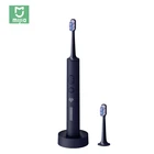 Зубная щетка Xiaomi Mijia T700 звуковая для взрослых, умная Водонепроницаемая электрическая зубная щетка с таймером и управлением через приложение, IPX7