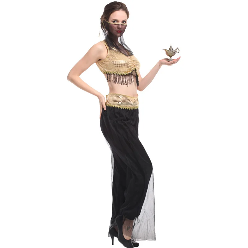 Женский костюм для танца живота Cleopatra принцессы вечерние костюмы Хэллоуина |