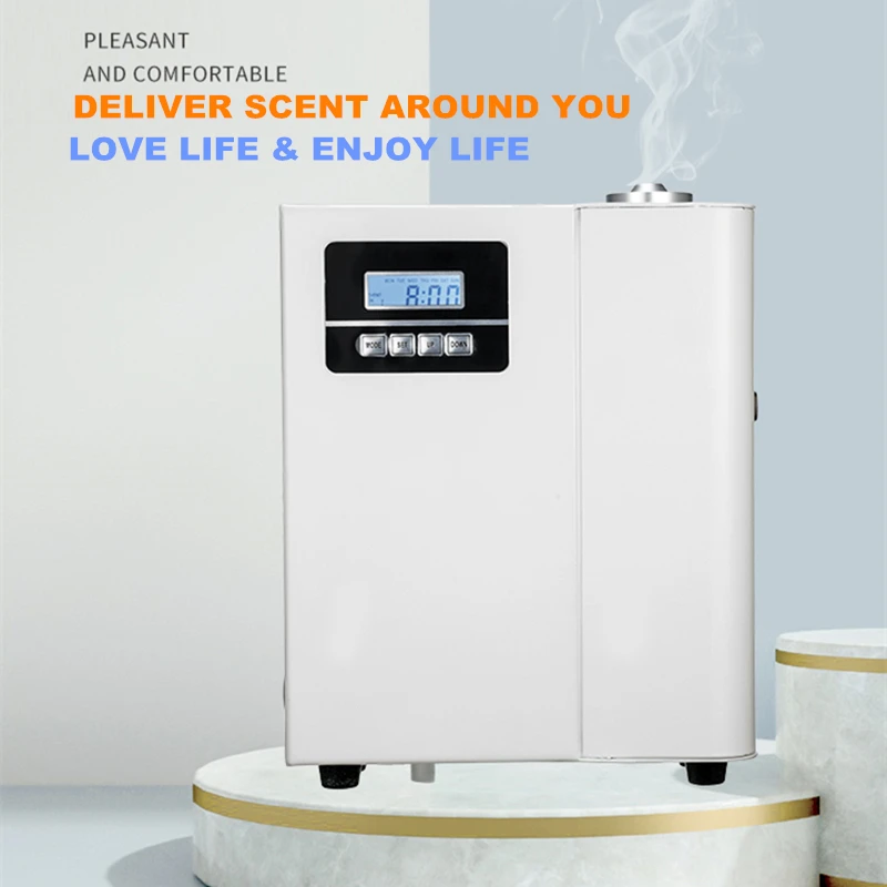 

Air Diffuser Scent Machine Home 200m3 150ml Bottle HVAC Flexible Timers Setting Fragrance Essential Oil Home SPA Office Hotel