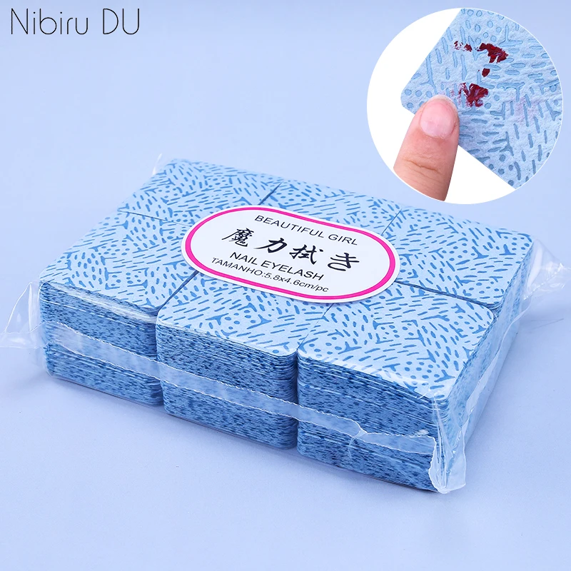

Nail Polish Remover Cotton Lint Free Wipes UV Gel Tips Remover Cleaner Paper All For Manicure Nails Polish Art Cleaning Tools