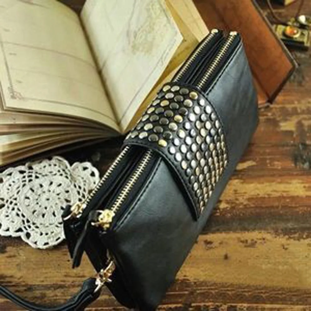 Женский клатч сумочки кошельки из искусственной кожи сумки на молнии с