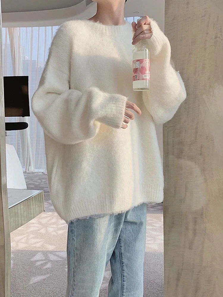 

Свитер женский осенний трикотажный, теплый, однотонный