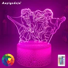 Новый аниме Kimetsu No Yaiba Giyu Tomioka светильник для украшения спальни день рождения детей Подарки манга гаджет Giyuu лампа Demon Slayer