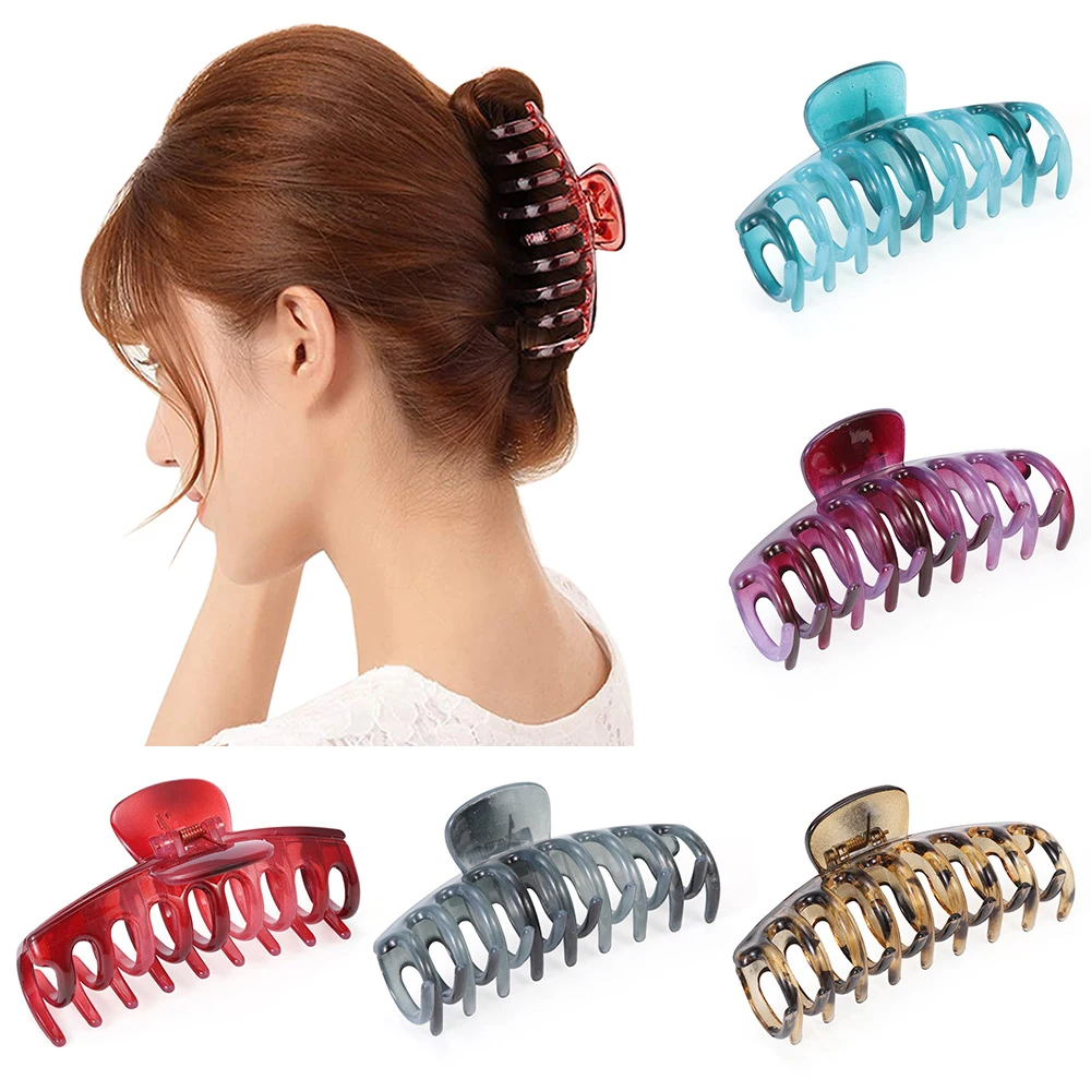 

for Thick Hair Big Hair Clips Hair Catch Barrette Big Claw Hair Clips Hair Clips for Women Banana Clip Hair Claw Clips