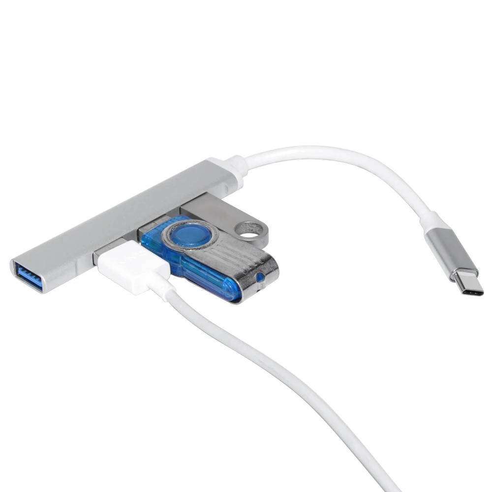 USB C концентратор 3 0 Тип разветвитель Thunderbolt USB-C док-адаптер для Macbook Pro 13 15 Air Mi HUAWEI