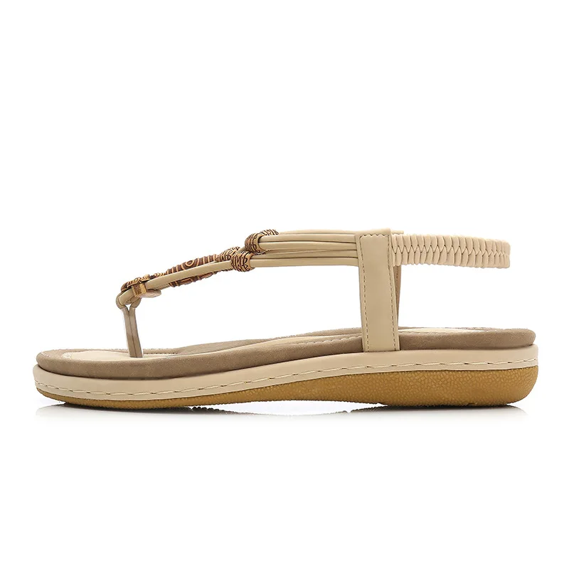 Женские сандалии на толстой подошве большие размеры модная обувь в римском стиле