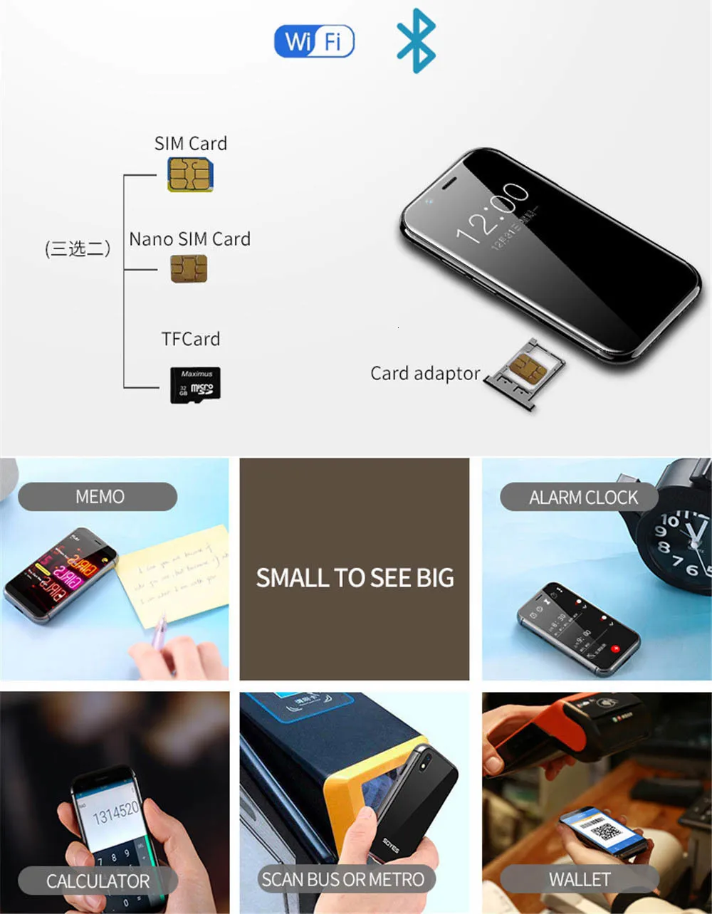 SOYES XS 4G телефон MTK6737 четырехъядерный смартфон android 6,0 смартфоны 3.0" телефоны Две сим-карты мобильный телефон отпереть телефон мини сенсорный