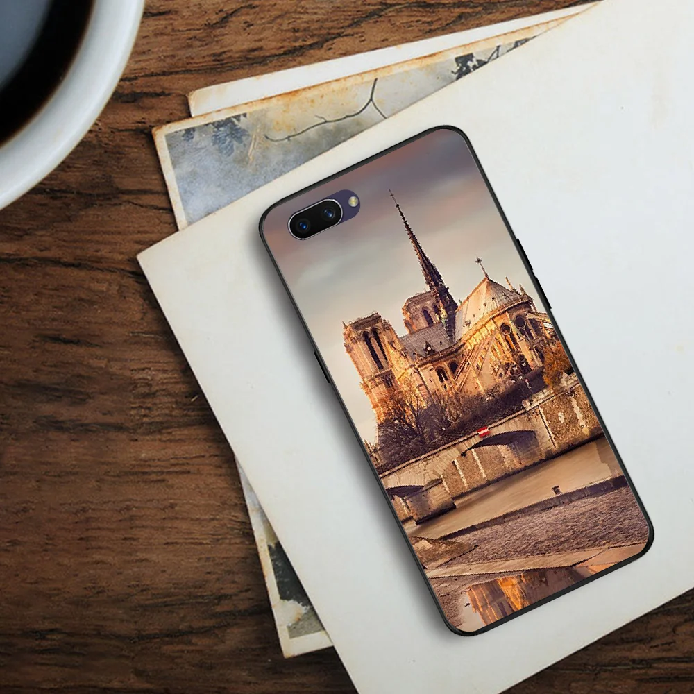 Чехол для телефона ByLoving Notre Dame Cathedral Scenery OPPO F5 F9 F3 F11 pro A92020 K1 A77 RENO A52020 | Мобильные