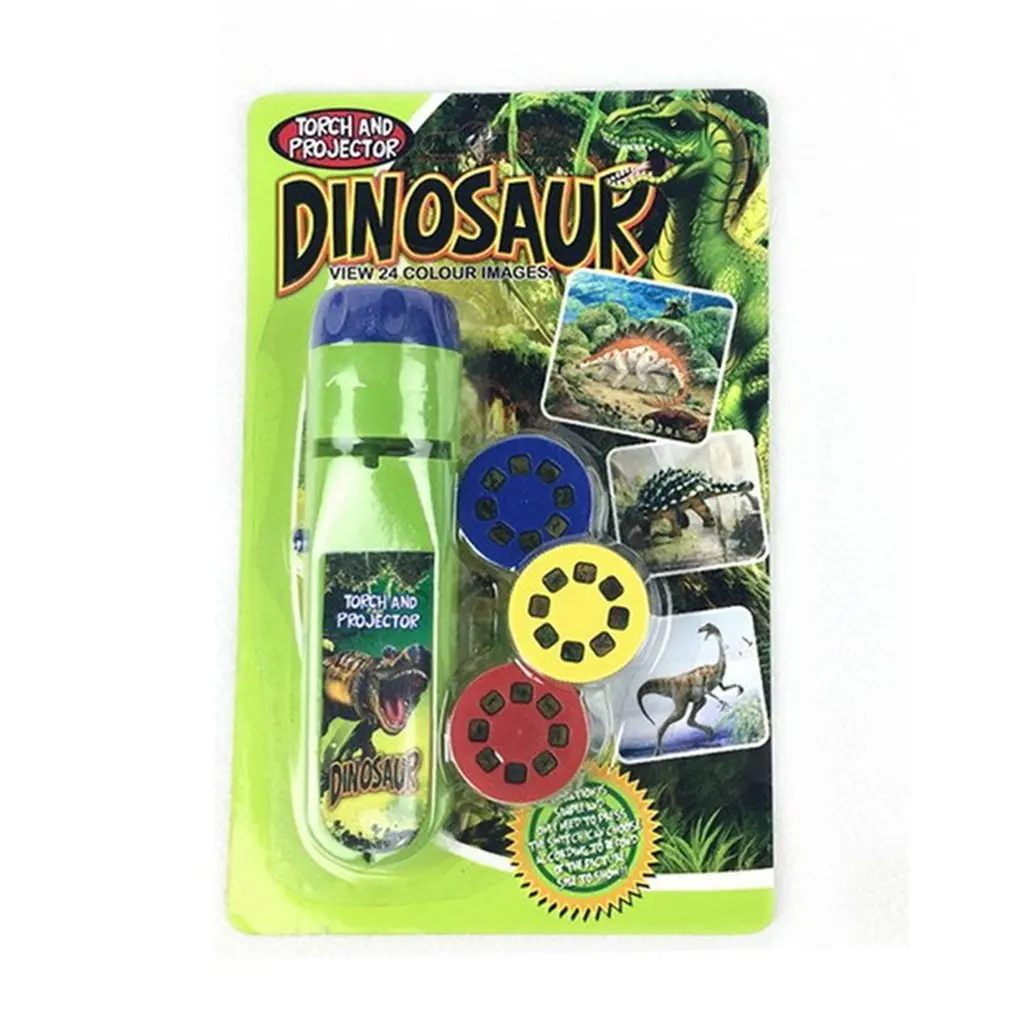Projection Flashlight Children Projector Light Cute Cartoon Toy Night Photo Picture Bedtime Learning Fun Toys |