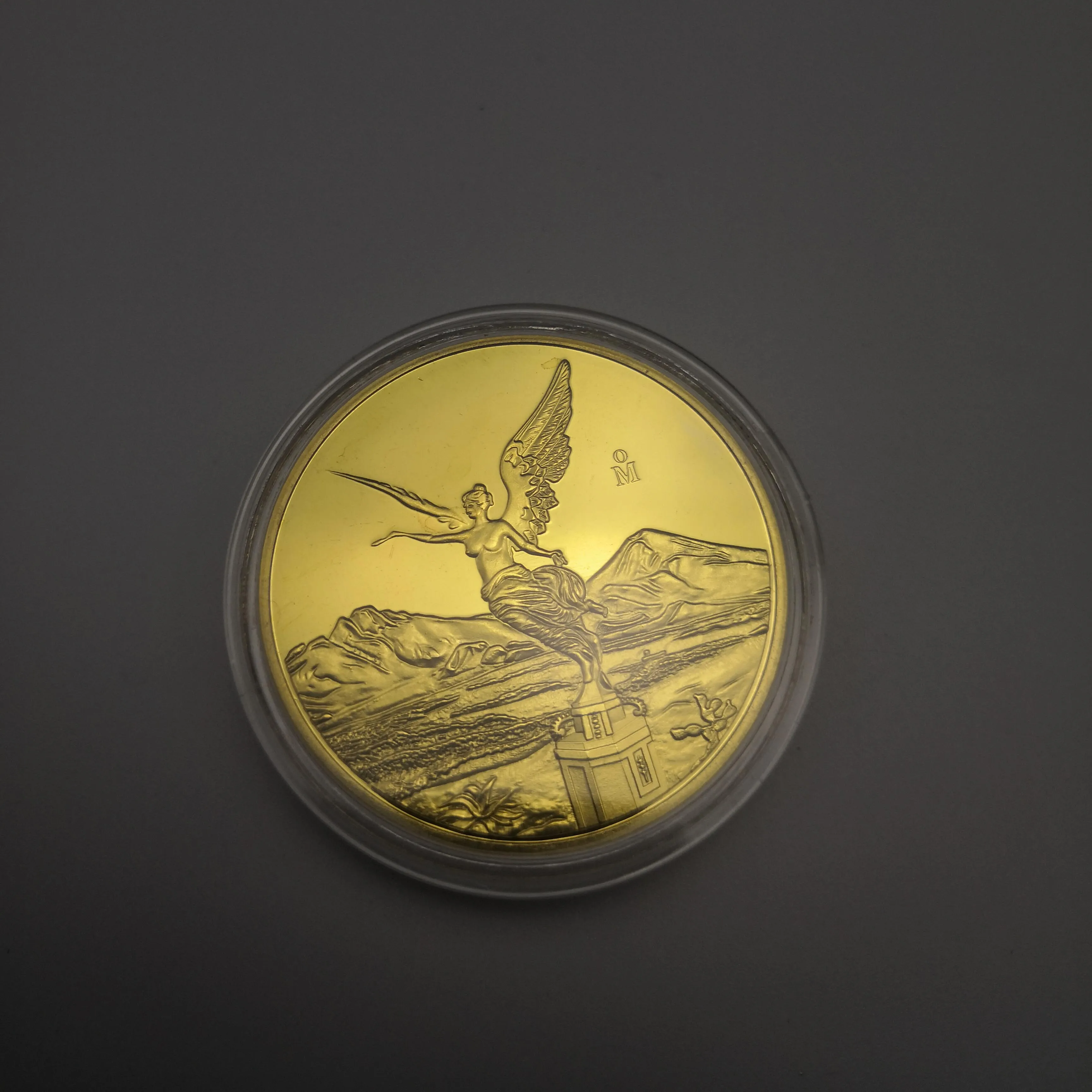 Мексиканская позолоченная монета свободы памятные монеты орла змеи коллекция