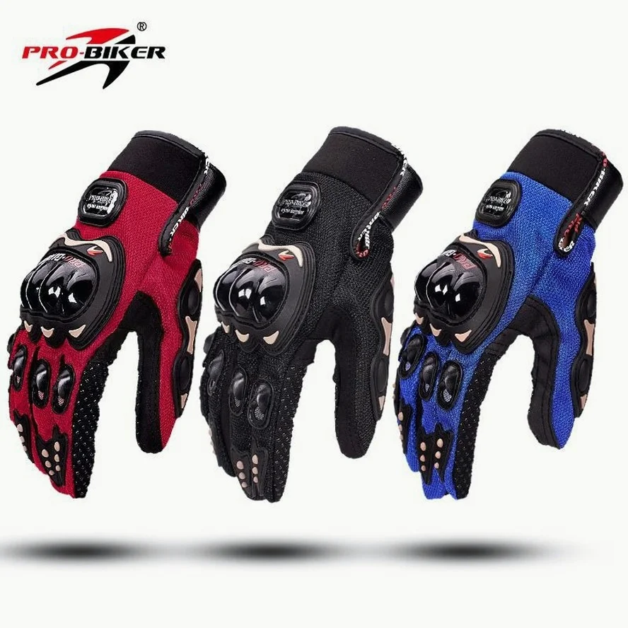 

Motorcycle Riding Gloves Men's Racing Locomotive Four Seasons General Knight Gloves Anti-drop Anti-skid Breathable guantes moto