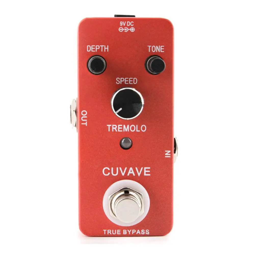 Гитарный эффект педаль гитарный Stompbox Tremolo Looper запись задержки перегрузки