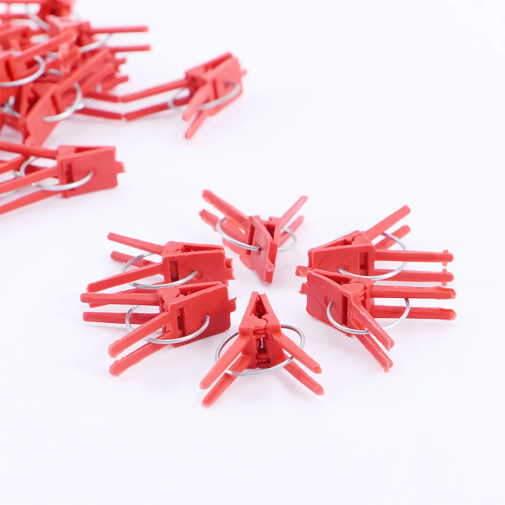 50 шт./упак. плоские круглые инструменты для растений прививочный зажим защитные