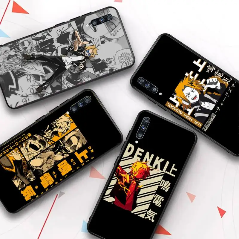 

Denki Kaminari My Hero Academia Phone Case for Samsung Galaxy A 51 30s a71 Soft for A 21s 70 10 A 30