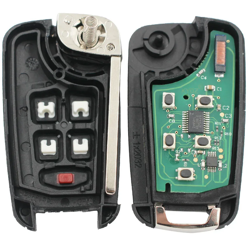 2 кнопки 3 4 5 кнопок дистанционного управления брелок 433 МГц с чипом ID46 для Chevrolet Cruze
