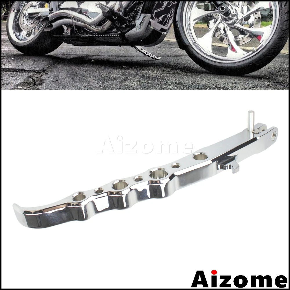 1x Хромированная Подставка для мотоцикла подставка Suzuki Boulevard M109R 2006 2010 2011 2012 2013 2014