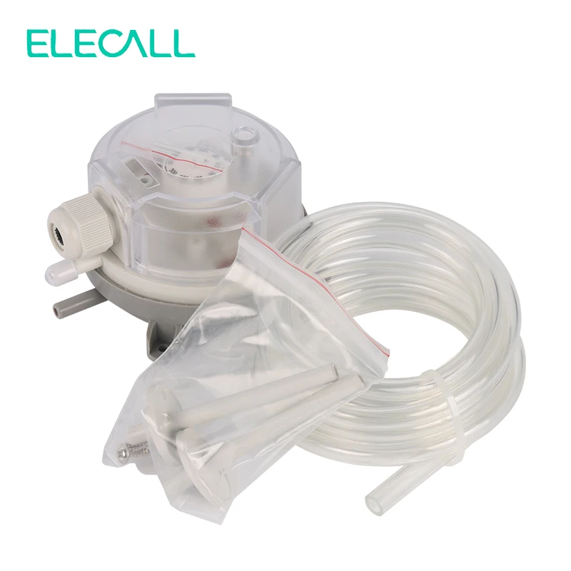 Воздушный переключатель дифференциального давления ELECALL 20-1000Pa регулируемый