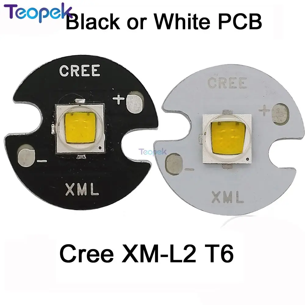 CREE XML2 LED XM L2 T6 10W белый нейтральный теплый высокомощный светодиодный излучатель с