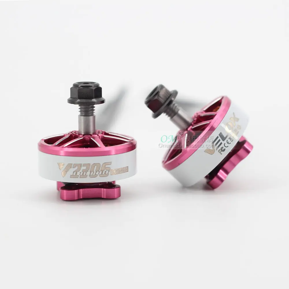 Оригинальный бесщеточный двигатель VELOX V2306 2306 2400KV 2-4S для радиоуправляемого дрона