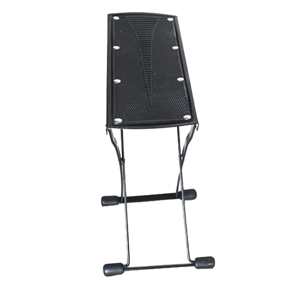 Ножная подставка для гитары портативная регулируемая складная классической |