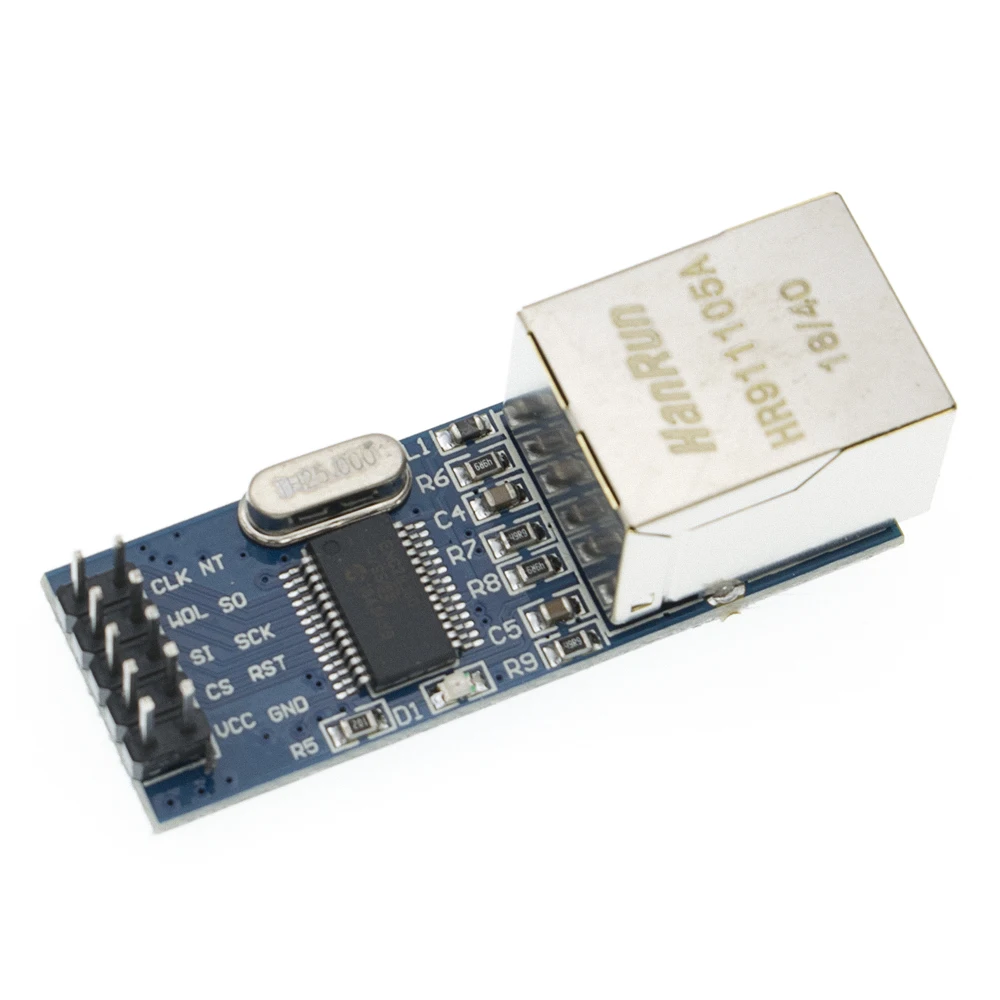1 шт. мини ENC28J60 Ethernet щит/Ethernet щит для Nano SPI интерфейс LAN сетевой модуль Ethernet модуль
