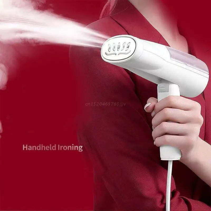

Foldable Handheld Garment Steamer Steam Ironing Machine Portable Steam Iron with 100ml Integrated Water Tank For Home Travel